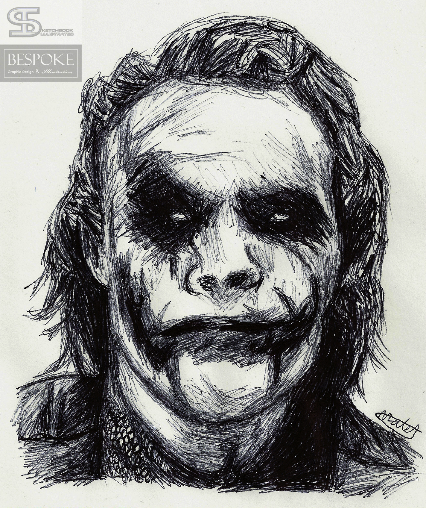 joker sketch drawings